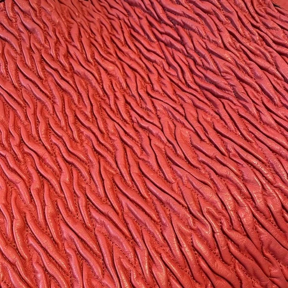 COACH Large Madison Phoebe Twisted Gathered Leather Shoulder Bag - Picture 9 of 11